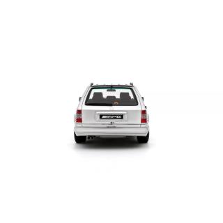 Mercedes-Benz AMG 70TE Brilliant Silver 1996 OttO mobile 1:18 Resinemodell (Türen, Motorhaube... nicht zu öffnen!)